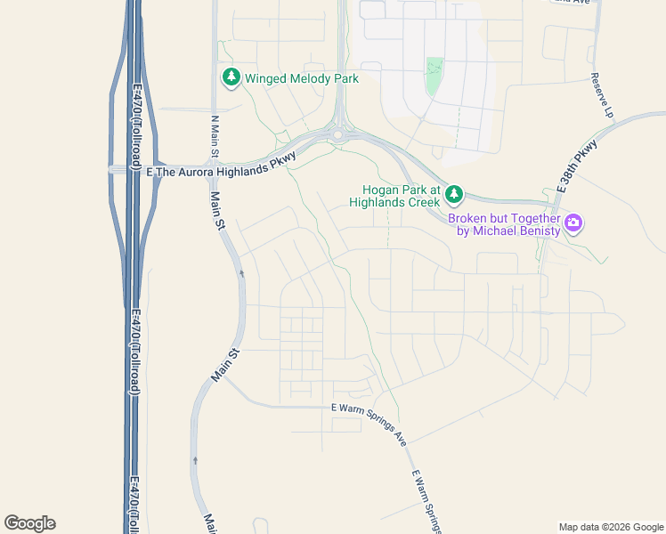 map of restaurants, bars, coffee shops, grocery stores, and more near in Aurora
