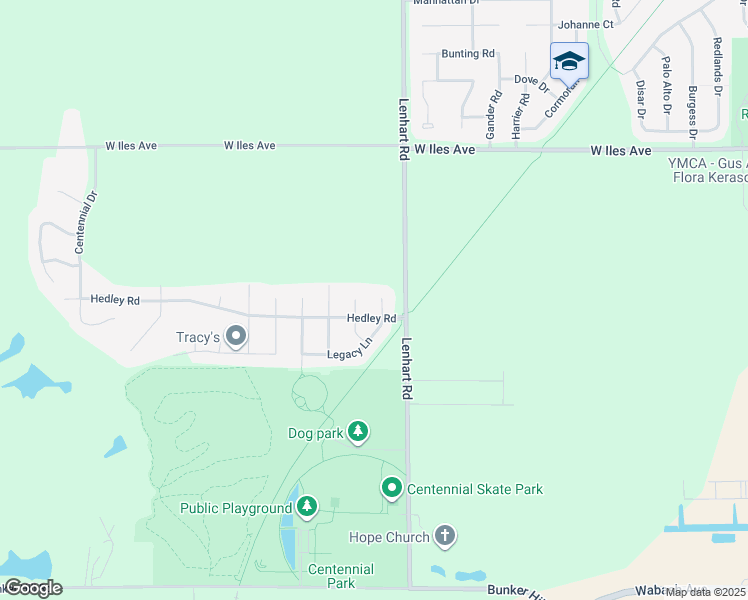 map of restaurants, bars, coffee shops, grocery stores, and more near 2706 Johnathan Place in Springfield
