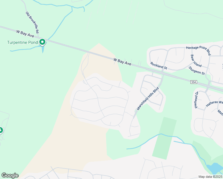 map of restaurants, bars, coffee shops, grocery stores, and more near 3rd Street in Harvey Cedars