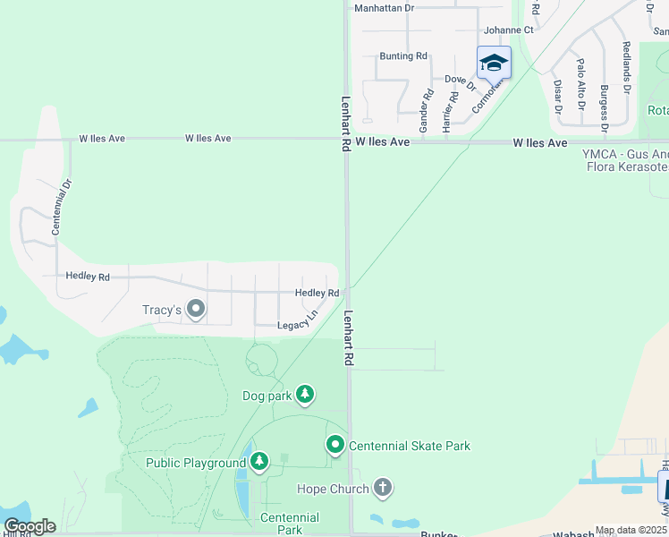 map of restaurants, bars, coffee shops, grocery stores, and more near 2706 Johnathan Place in Springfield