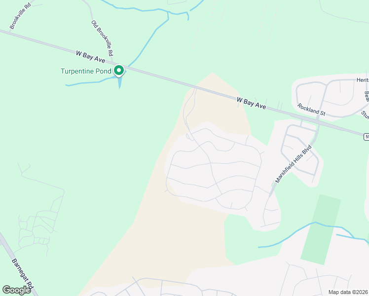 map of restaurants, bars, coffee shops, grocery stores, and more near 43 Raccoon Lane in Barnegat Township