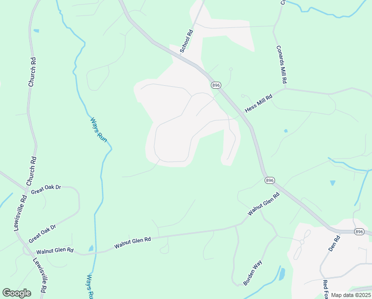 map of restaurants, bars, coffee shops, grocery stores, and more near 152 Mill House Drive in Lincoln University