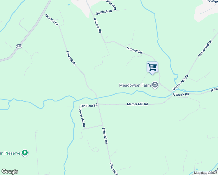 map of restaurants, bars, coffee shops, grocery stores, and more near 1802 Flint Hill Road in Landenberg