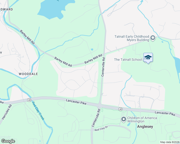 map of restaurants, bars, coffee shops, grocery stores, and more near 1 Berkshire Court in Wilmington