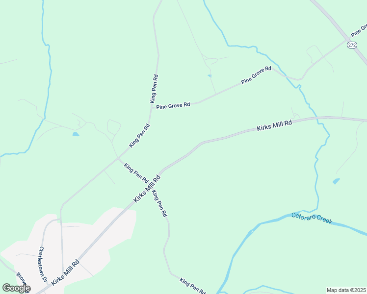 map of restaurants, bars, coffee shops, grocery stores, and more near 160 Kirks Mill Road in Nottingham