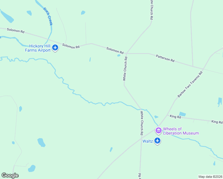 map of restaurants, bars, coffee shops, grocery stores, and more near 1031 White Church Road in Gettysburg