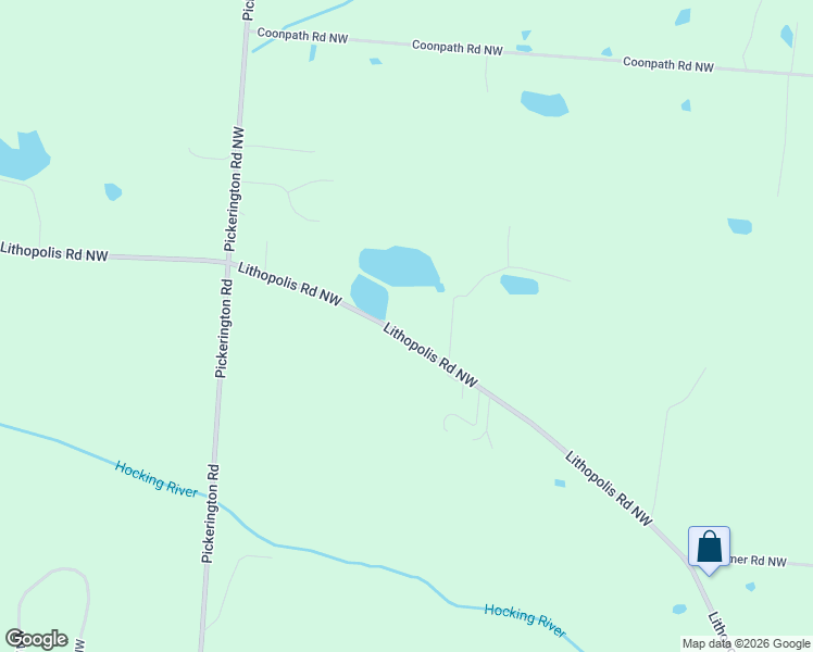 map of restaurants, bars, coffee shops, grocery stores, and more near 7130 Lithopolis Road Northwest in Carroll