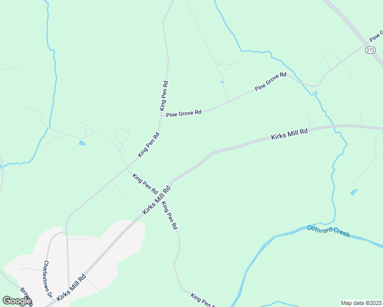 map of restaurants, bars, coffee shops, grocery stores, and more near 160 Kirks Mill Road in Nottingham