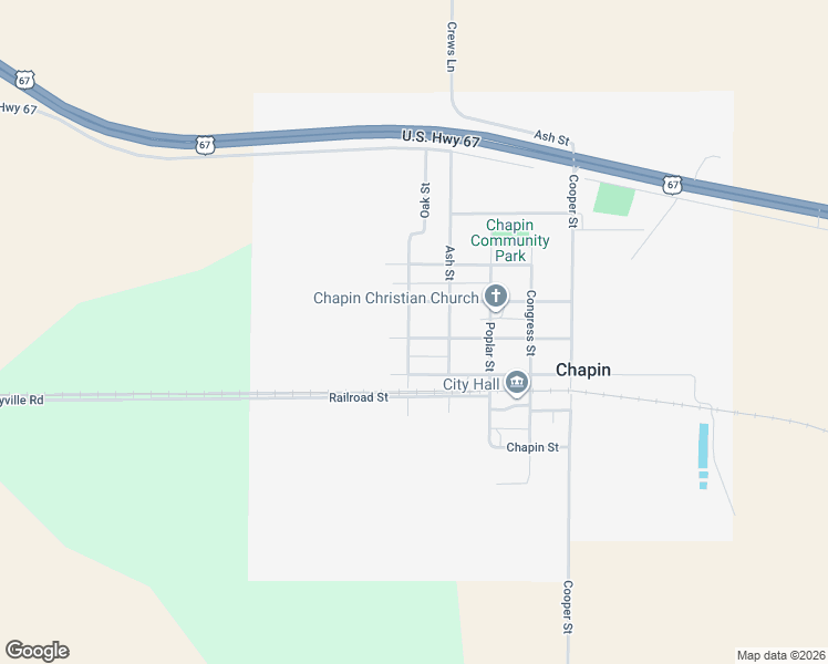 map of restaurants, bars, coffee shops, grocery stores, and more near 715-721 Morgan Street in Chapin