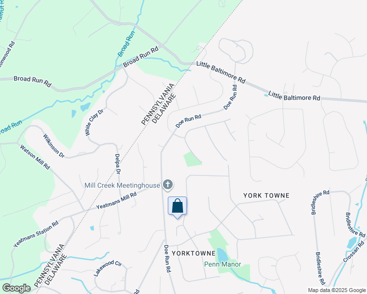 map of restaurants, bars, coffee shops, grocery stores, and more near 7 Welwyn Road in Newark