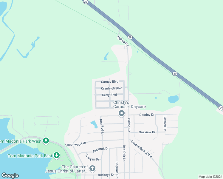 map of restaurants, bars, coffee shops, grocery stores, and more near 3800 Cranleigh Boulevard in Springfield