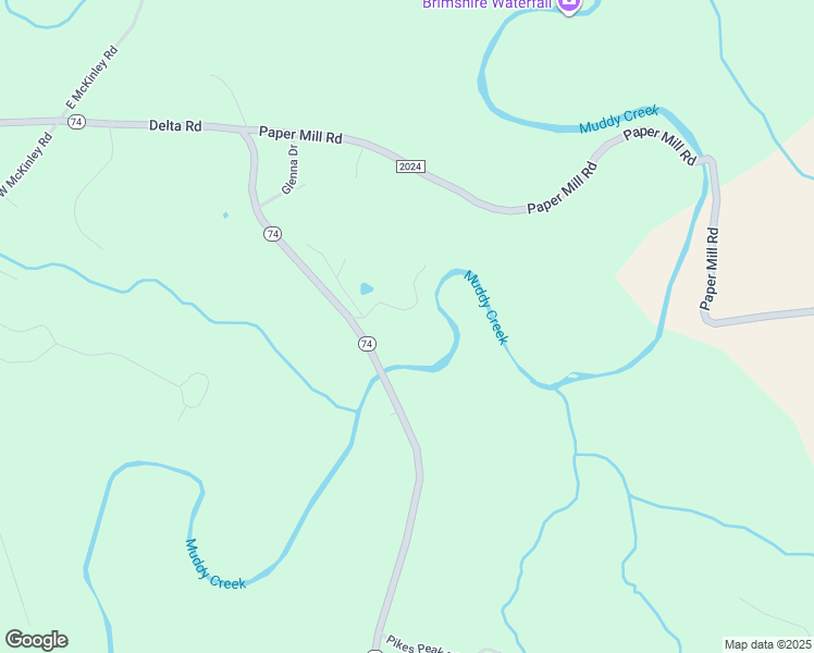 map of restaurants, bars, coffee shops, grocery stores, and more near 32 Creek Road in Delta