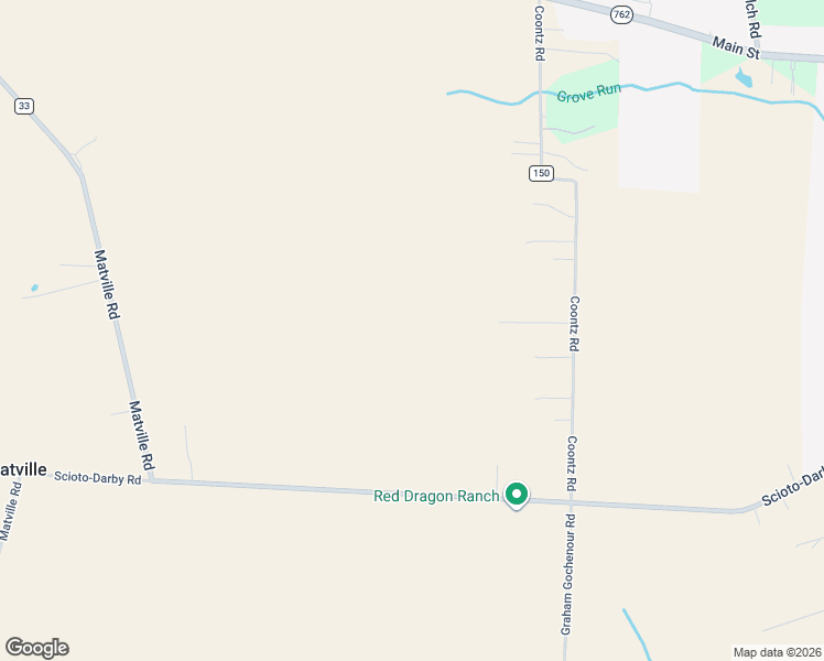 map of restaurants, bars, coffee shops, grocery stores, and more near 7700 Scioto-Darby Road in Orient