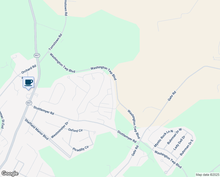map of restaurants, bars, coffee shops, grocery stores, and more near 11115 Gopher Drive North in Waynesboro