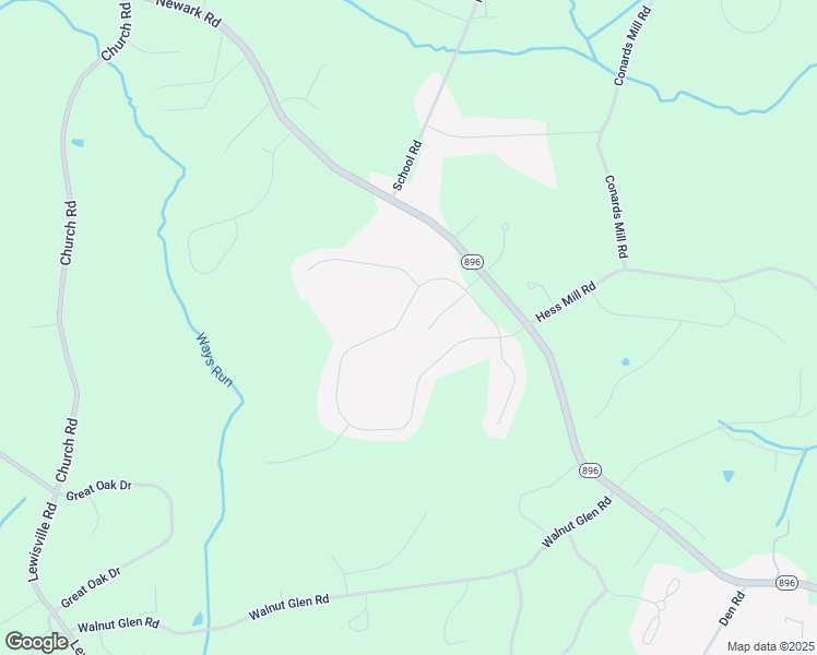 map of restaurants, bars, coffee shops, grocery stores, and more near 268 Mill House Drive in Lincoln University