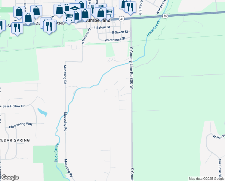 map of restaurants, bars, coffee shops, grocery stores, and more near 223 Bardwell Court in Indianapolis