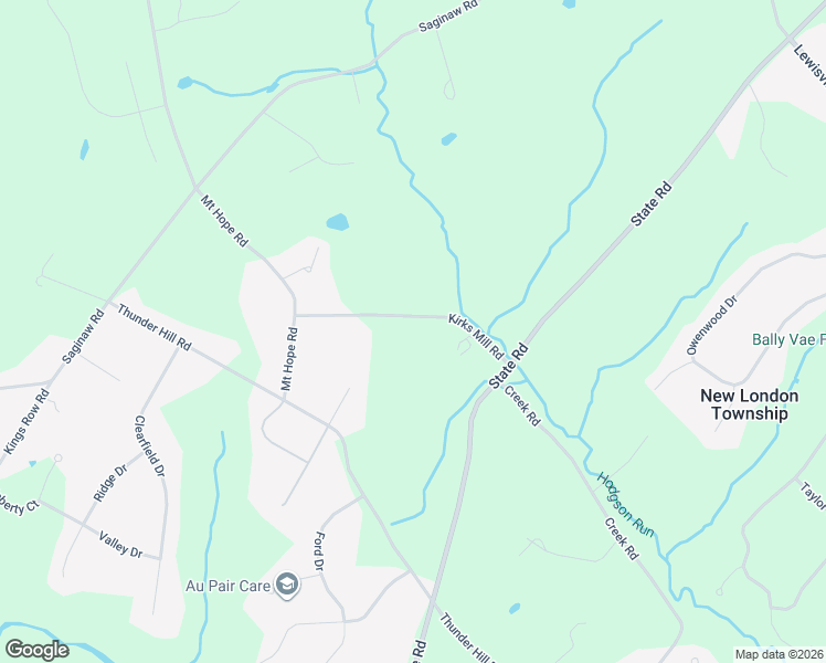 map of restaurants, bars, coffee shops, grocery stores, and more near 440 Kirks Mill Road in Lincoln University