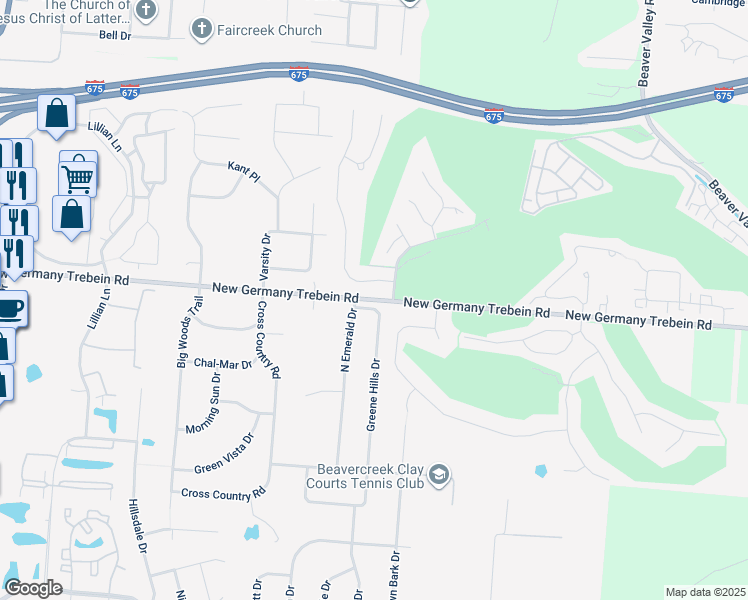 New Germany Trebein Road, Beavercreek OH Walk Score