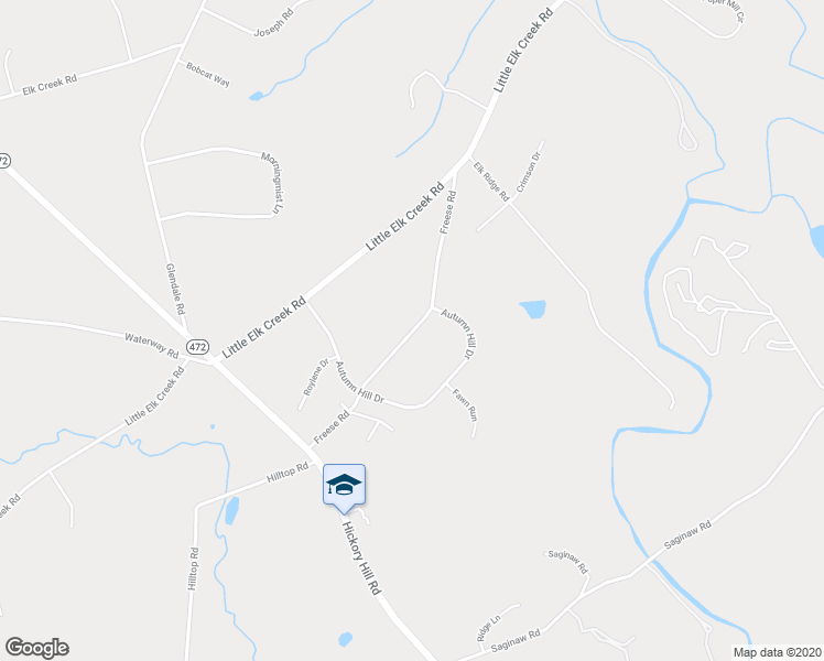 map of restaurants, bars, coffee shops, grocery stores, and more near 238 Freese Road in Oxford