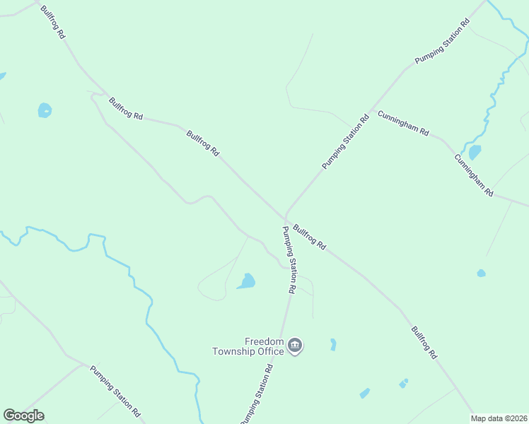 map of restaurants, bars, coffee shops, grocery stores, and more near 2222 Bullfrog Road in Fairfield