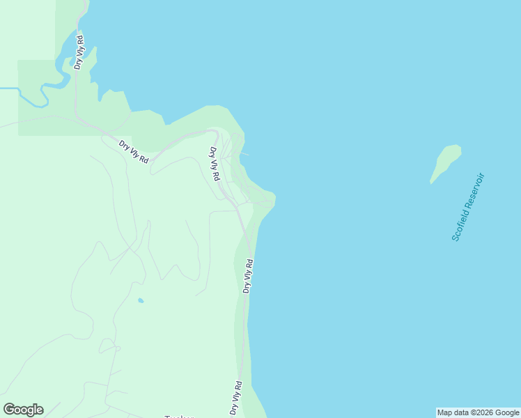 map of restaurants, bars, coffee shops, grocery stores, and more near 603 Fisherman's Loop in Scofield