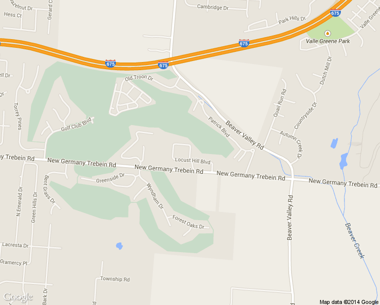 map of restaurants, bars, coffee shops, grocery stores, and more near 2795 Silver Maple Lane in Beavercreek