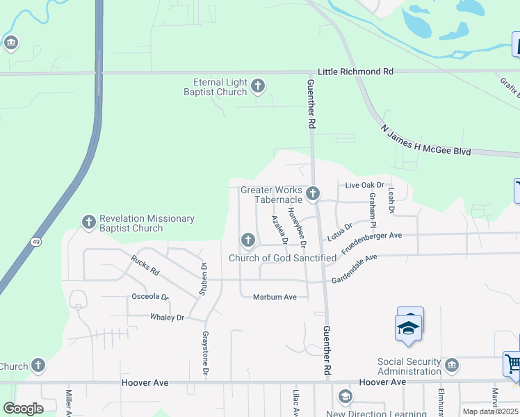 map of restaurants, bars, coffee shops, grocery stores, and more near 1570 Elaine Street in Dayton