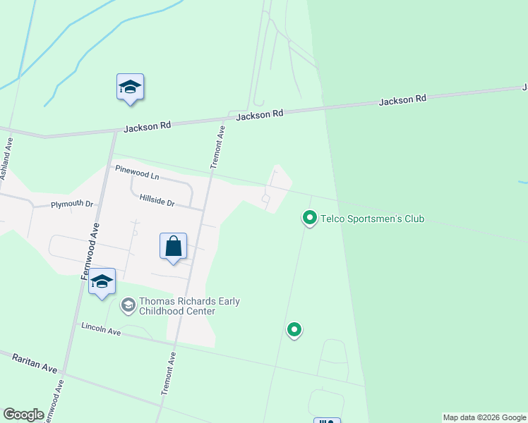 map of restaurants, bars, coffee shops, grocery stores, and more near 1045 Atsion Road in Atco