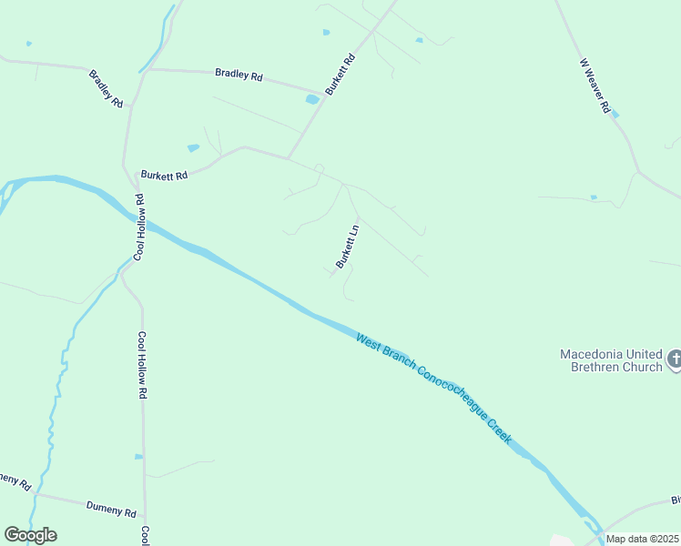 map of restaurants, bars, coffee shops, grocery stores, and more near 11550 Burkett Lane in Greencastle