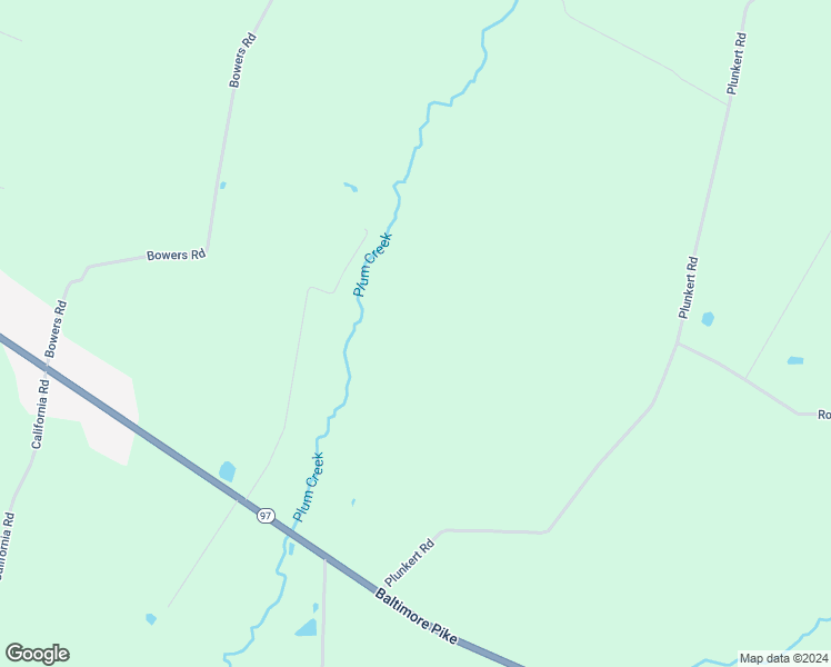 map of restaurants, bars, coffee shops, grocery stores, and more near 4004 Baltimore Pike in Littlestown