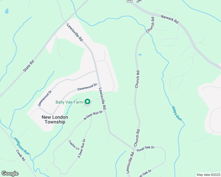 map of restaurants, bars, coffee shops, grocery stores, and more near 128 Westview Drive in Lincoln University