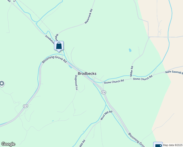 map of restaurants, bars, coffee shops, grocery stores, and more near 5021 Green Ridge Lane in Glenville