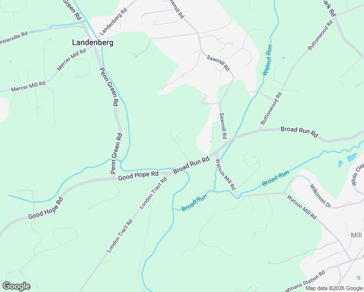 map of restaurants, bars, coffee shops, grocery stores, and more near 751 Broad Run Road in Landenberg