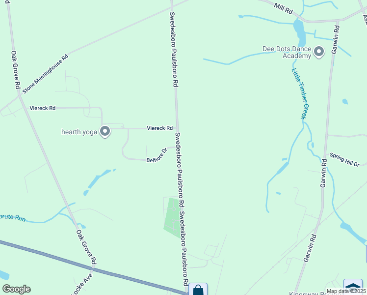 map of restaurants, bars, coffee shops, grocery stores, and more near 347 Paulsboro Rd in Woolwich Twp