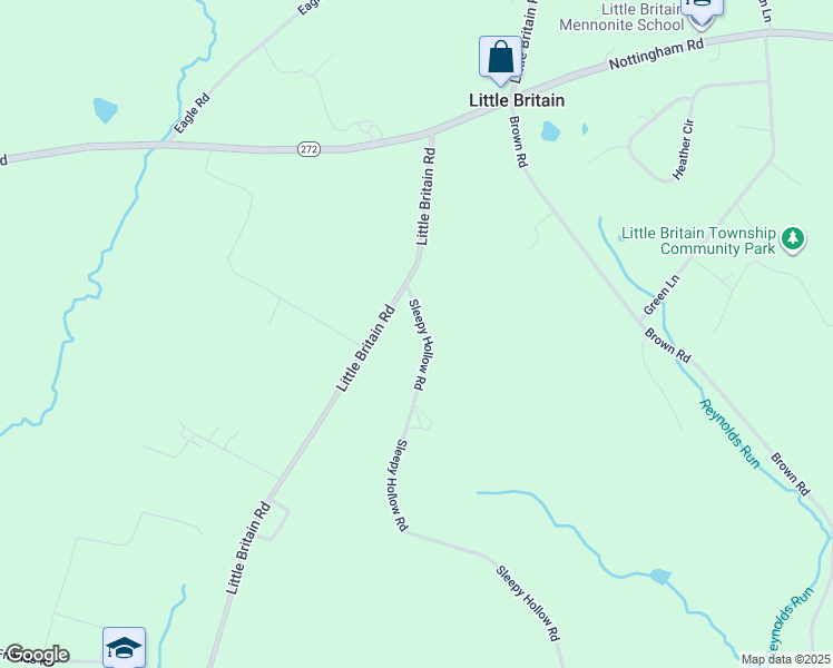 map of restaurants, bars, coffee shops, grocery stores, and more near 22 Sleepy Hollow Road in Nottingham