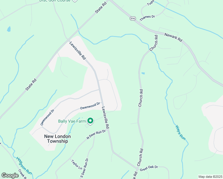 map of restaurants, bars, coffee shops, grocery stores, and more near 128 Westview Drive in Lincoln University