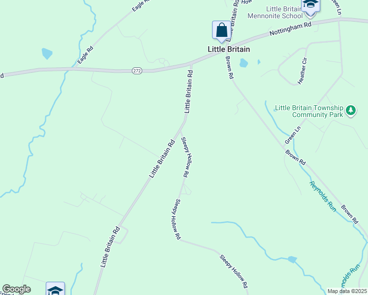 map of restaurants, bars, coffee shops, grocery stores, and more near 22 Sleepy Hollow Road in Nottingham