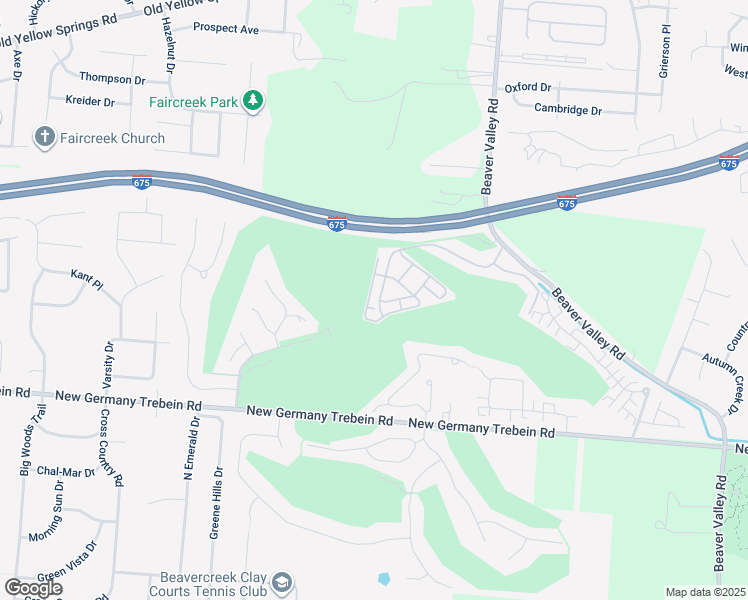 map of restaurants, bars, coffee shops, grocery stores, and more near 2897 Old Troon Drive in Beavercreek
