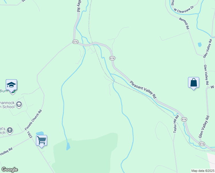 map of restaurants, bars, coffee shops, grocery stores, and more near 13020 Pleasant Valley Road in Glen Rock