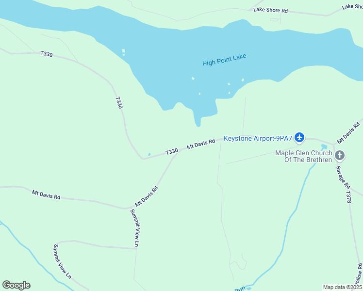 map of restaurants, bars, coffee shops, grocery stores, and more near 2842 Mount Davis Road in Fort Hill
