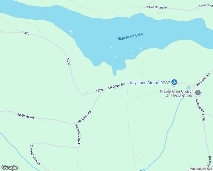 map of restaurants, bars, coffee shops, grocery stores, and more near 2842 Mount Davis Road in Fort Hill