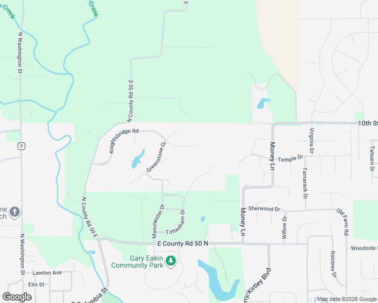 map of restaurants, bars, coffee shops, grocery stores, and more near 2011 Knightsbridge Road in Danville