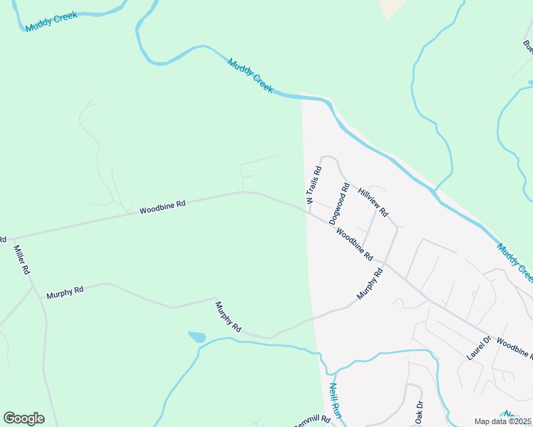 map of restaurants, bars, coffee shops, grocery stores, and more near 8231 Woodbine Road in Airville