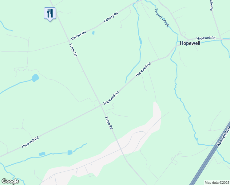 map of restaurants, bars, coffee shops, grocery stores, and more near 2029 Hopewell Road in Oxford