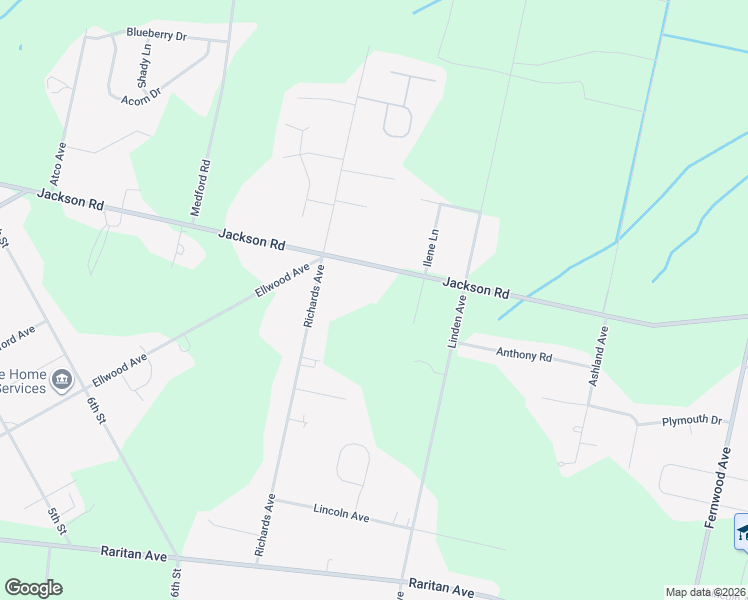 map of restaurants, bars, coffee shops, grocery stores, and more near 687 Jackson Road in Waterford