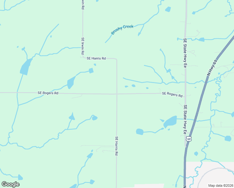 map of restaurants, bars, coffee shops, grocery stores, and more near Southeast Harris Road in Cameron