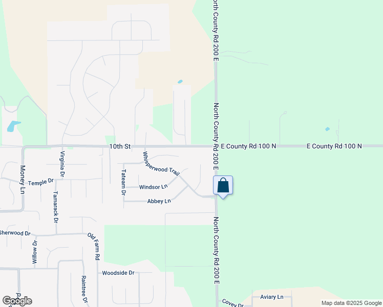 map of restaurants, bars, coffee shops, grocery stores, and more near 1933 10th Street in Danville