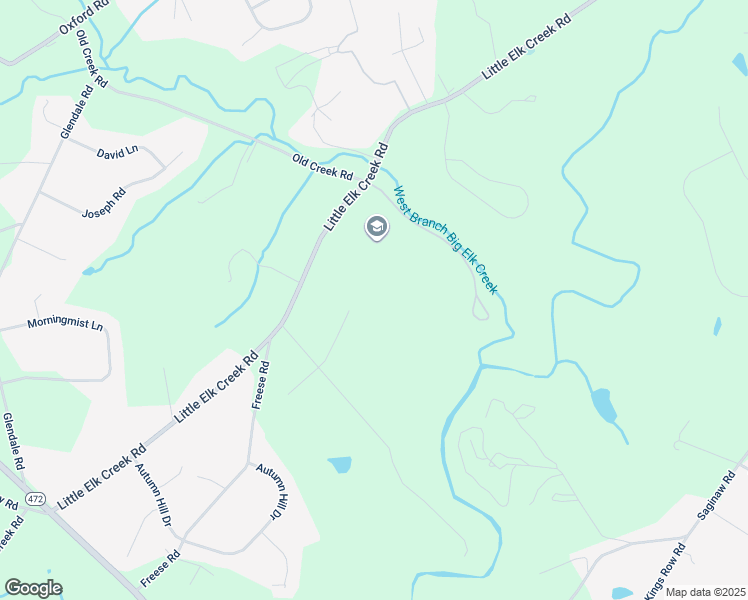 map of restaurants, bars, coffee shops, grocery stores, and more near 235 Crimson Drive in Oxford