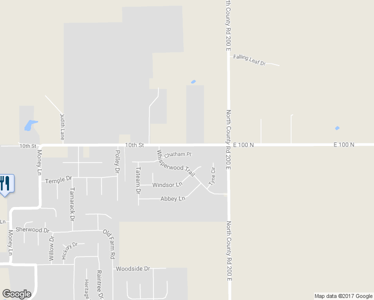 map of restaurants, bars, coffee shops, grocery stores, and more near 1862 Chatham Place in Danville