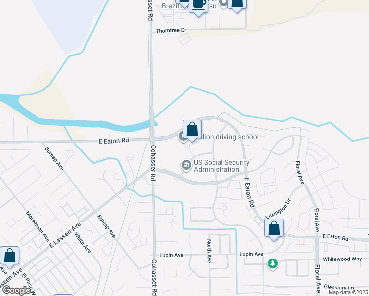 map of restaurants, bars, coffee shops, grocery stores, and more near 20 Landing Circle in Chico
